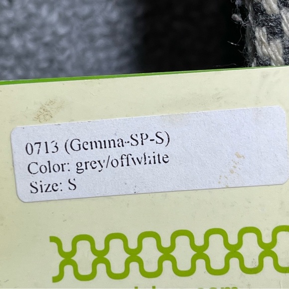 Soia & Kyo Gemma Coat Womens Small Gray Checkered Belted Peacoat Jacket NWT - Picture 12 of 16